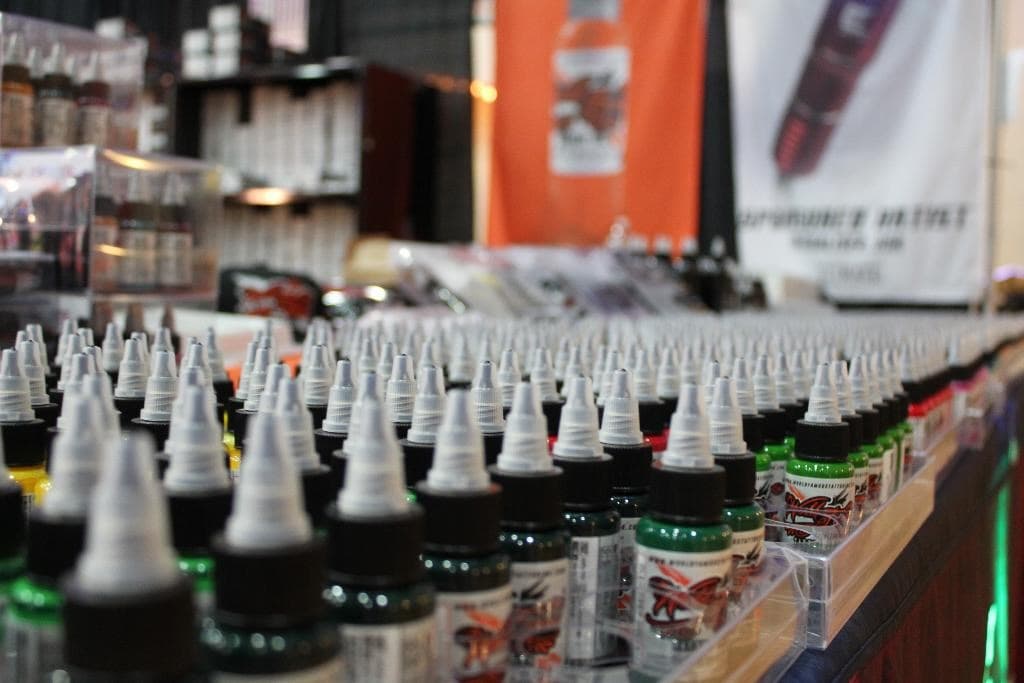 Professional tattoo inks and supplies in Tampa shop